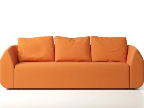 ARK üçlü kanepe turuncu versiyonu, sarıcı koltuk tasarımı ve ergonomik ofis koltuğu özellikleriyle kurumsal bekleme koltuğu ihtiyacınıza şık ve konforlu çözüm getirir. Bekleme alanı mobilyası reisi.