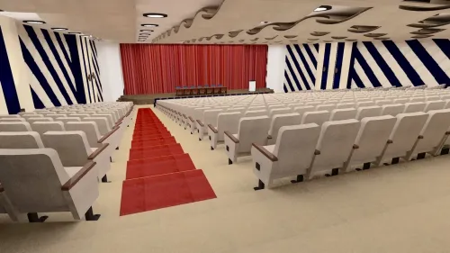 Sahne Aksı ve Konferans Salonu Yerleşimi