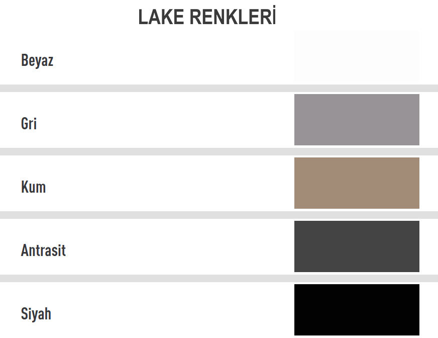 Lake Renkleri
