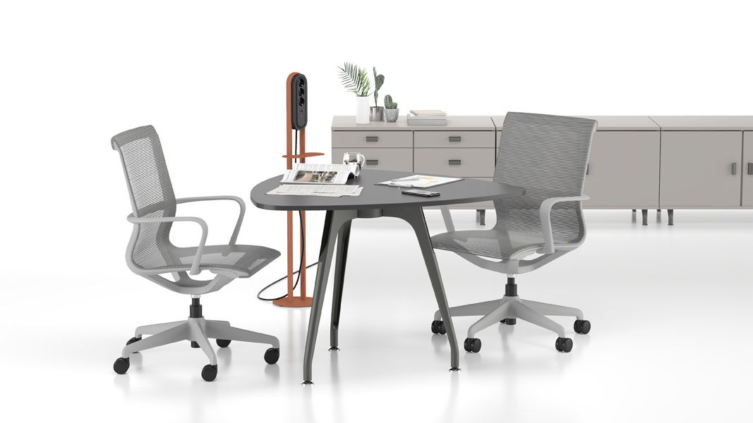 STRİPE ARC Toplantı Masası | Konferans Masası ve Toplantı Odası Masaları - Ofis Mobilyası