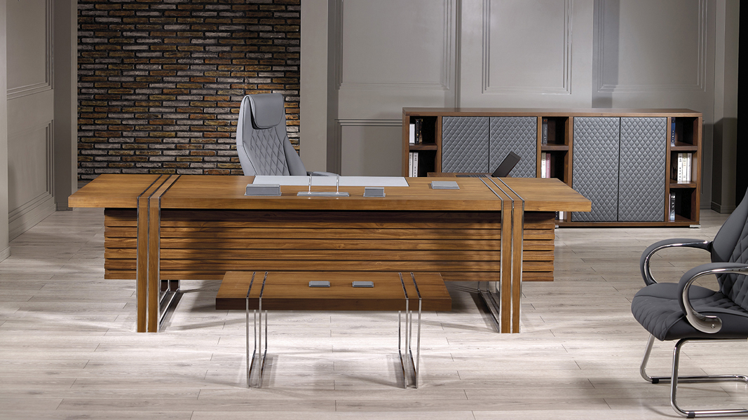 LOFT VIP Makam Takımı | Yönetici Masa Takımı - Ofis Masası